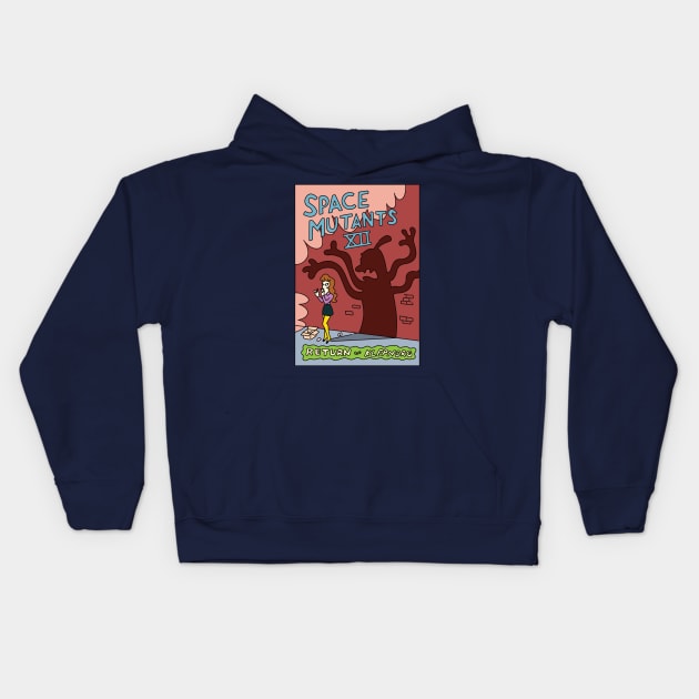 Space Mutants XII Kids Hoodie by saintpetty